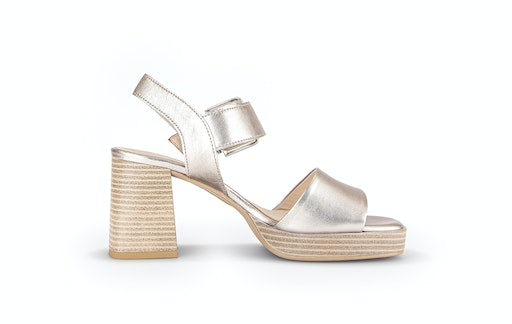 Sandalen goud Gabor