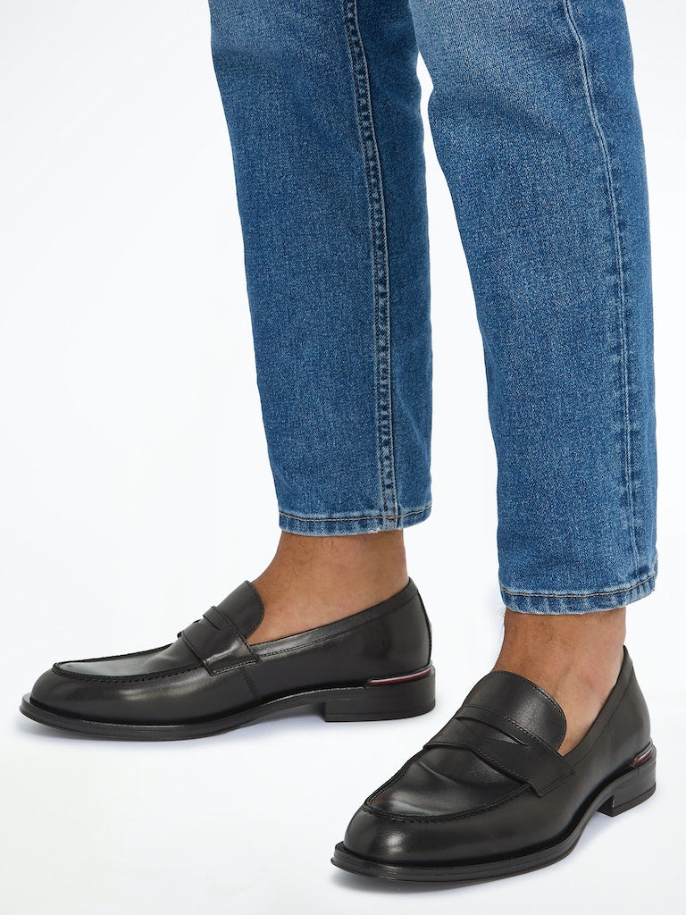 Loafers zwart Tommy Hilfiger