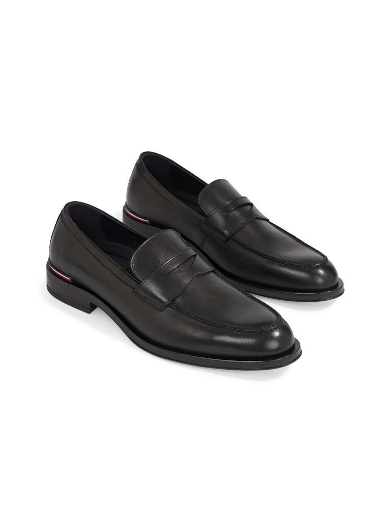 Loafers zwart Tommy Hilfiger