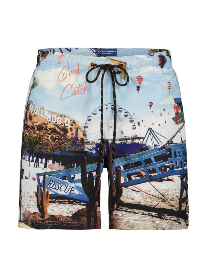 Zwembroeken multicolor A Fish Named Fred