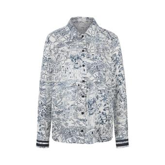 Blouses lange mouw blauw RIANI