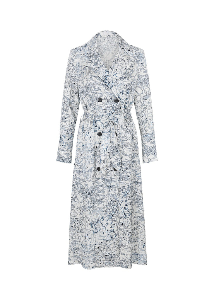 Jurken lange mouw wit RIANI