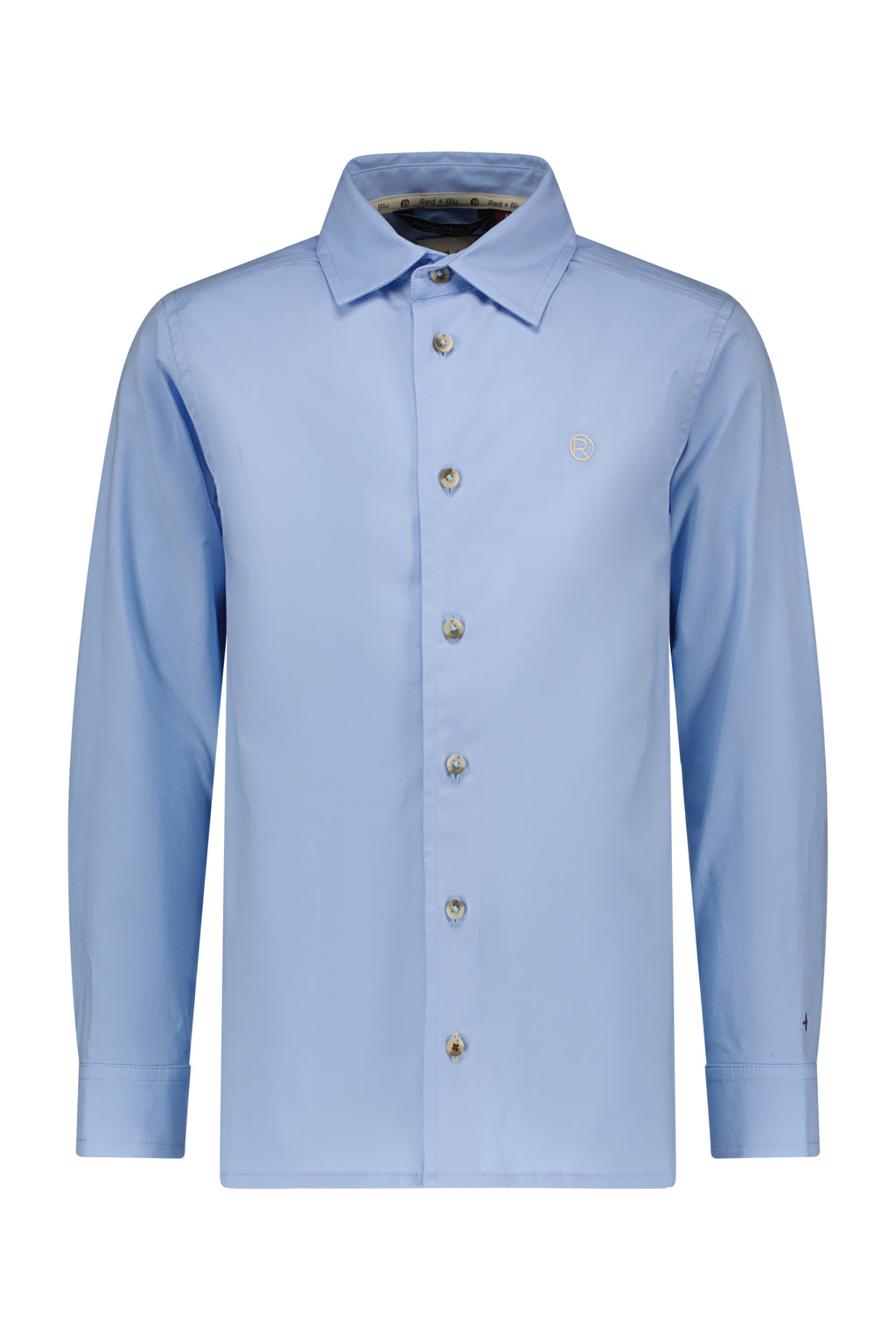 Hemden lange mouw blauw Red + Blu