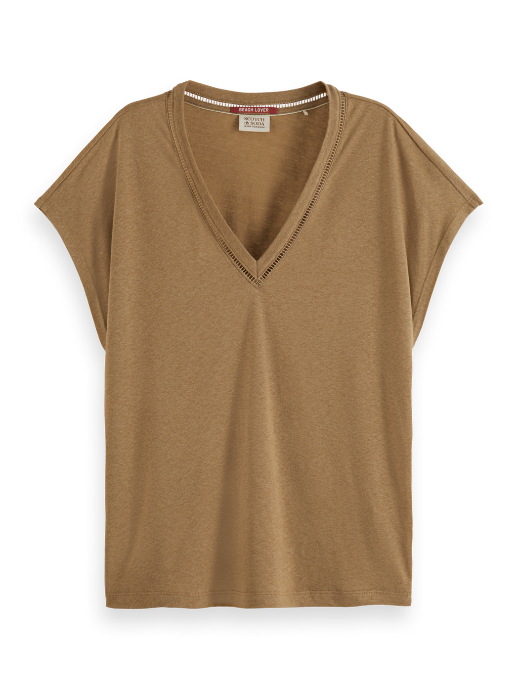 T-shirts korte mouw groen Scotch & Soda