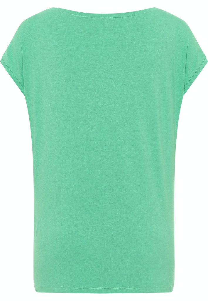 T-shirts korte mouw groen Barbara Lebek