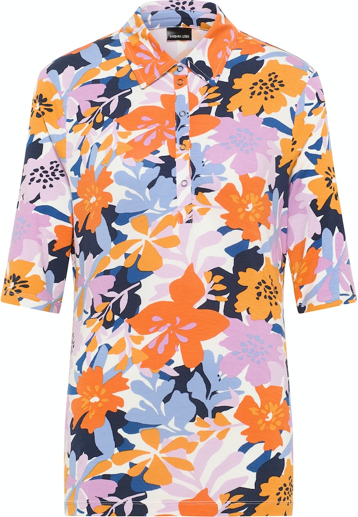 Polo's korte mouw multicolor Barbara Lebek