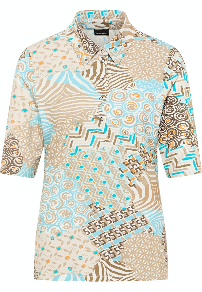 Polo's korte mouw multicolor Barbara Lebek