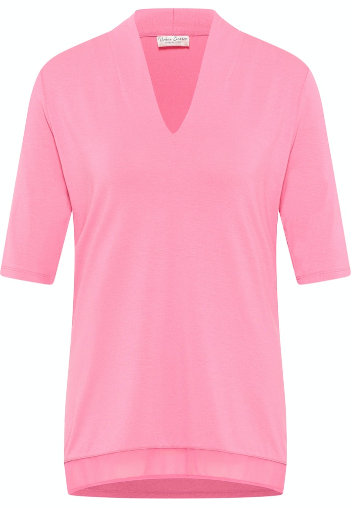 T-shirts korte mouw roze Barbara Lebek