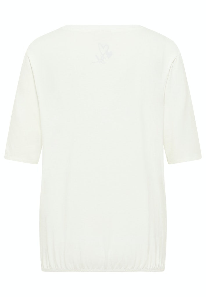 T-shirts korte mouw wit Barbara Lebek
