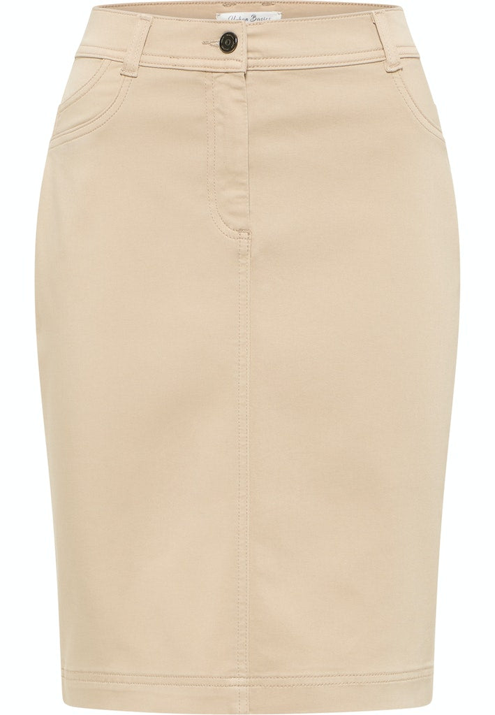 Rokken beige Barbara Lebek