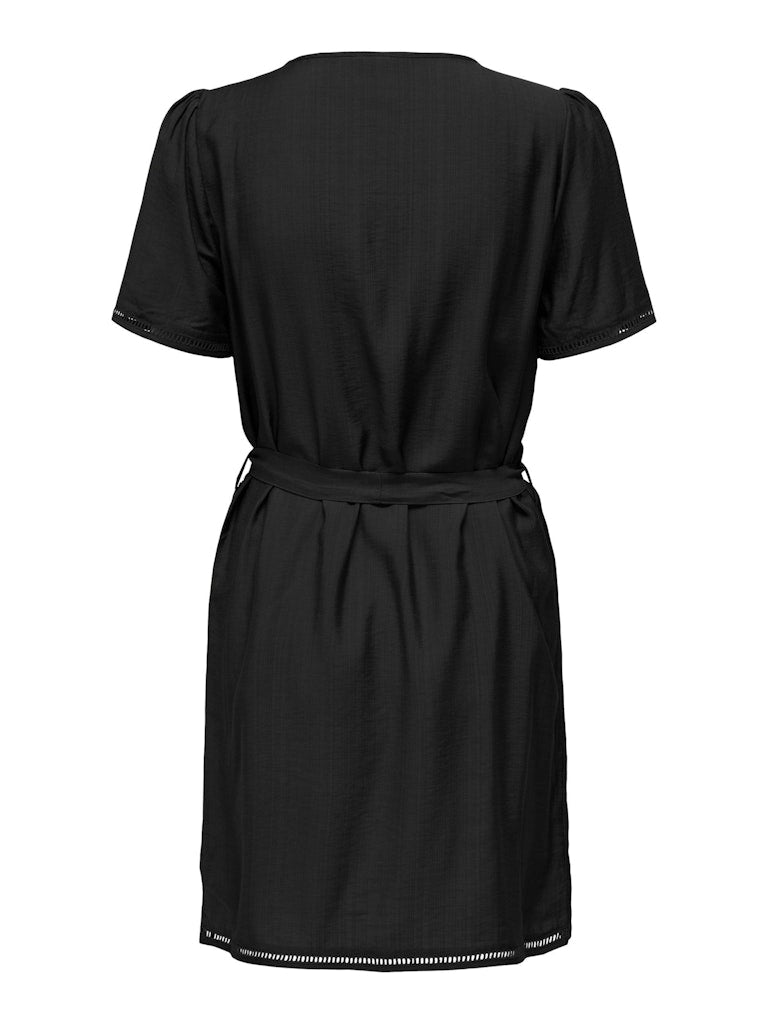 Jurken korte mouw zwart ONLY