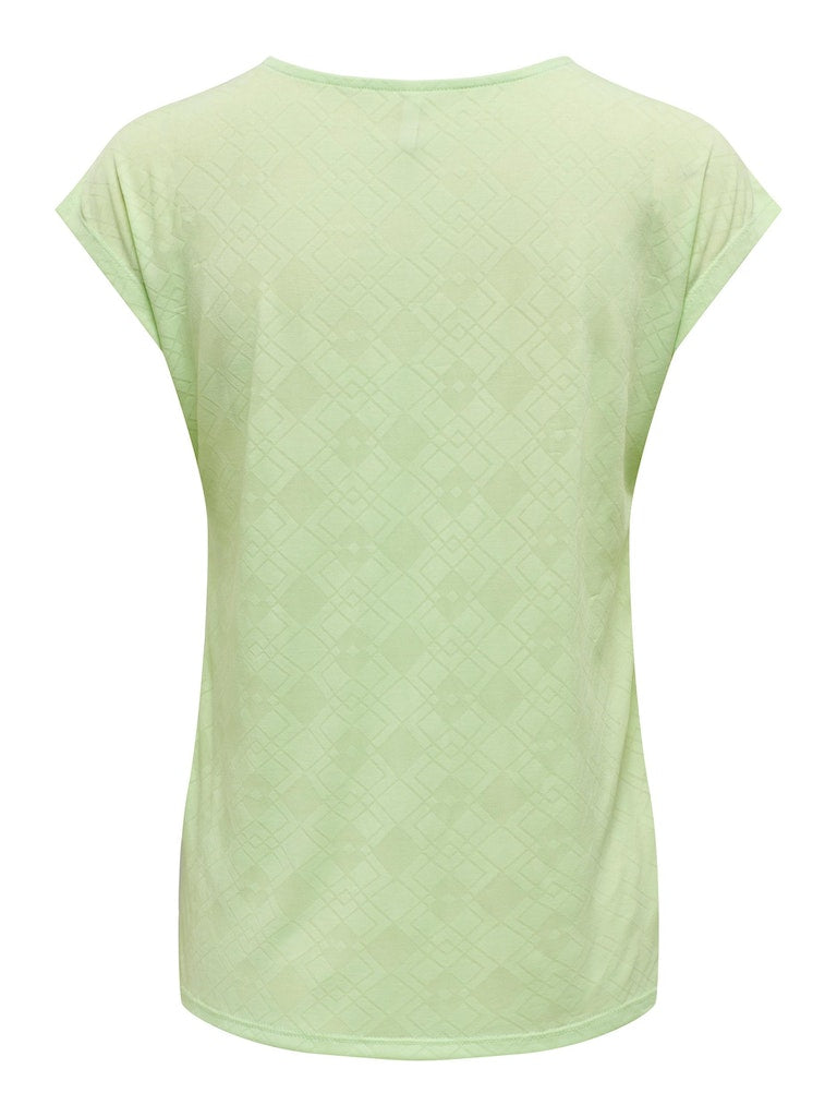 T-shirts korte mouw groen ONLY