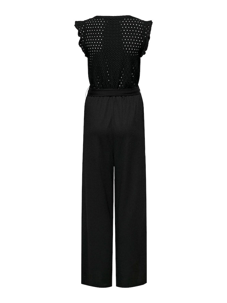 Jumpsuits korte mouw zwart ONLY