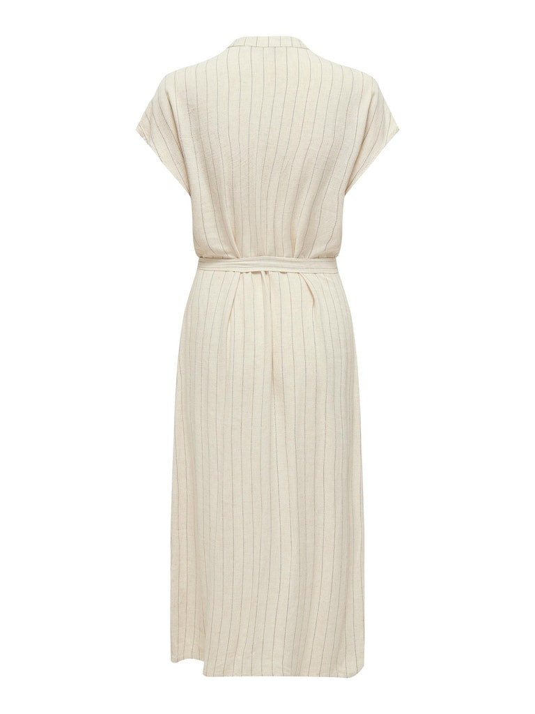 Jurken korte mouw beige ONLY