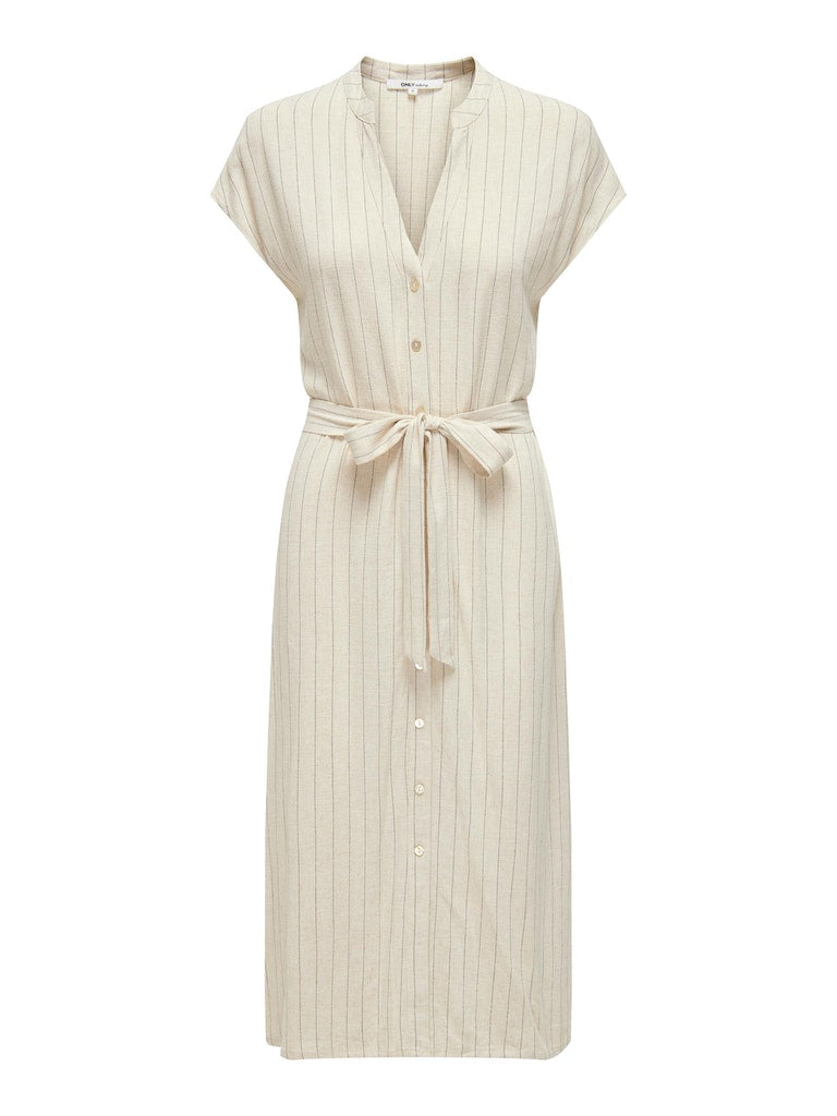 Jurken korte mouw beige ONLY