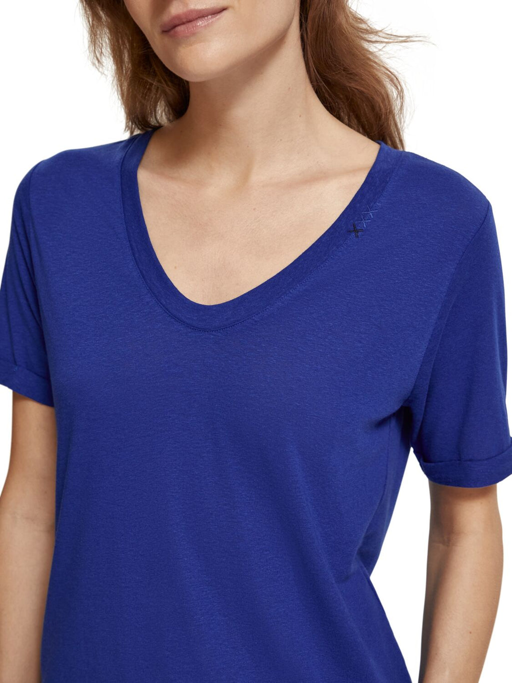 T-shirts korte mouw blauw Scotch & Soda