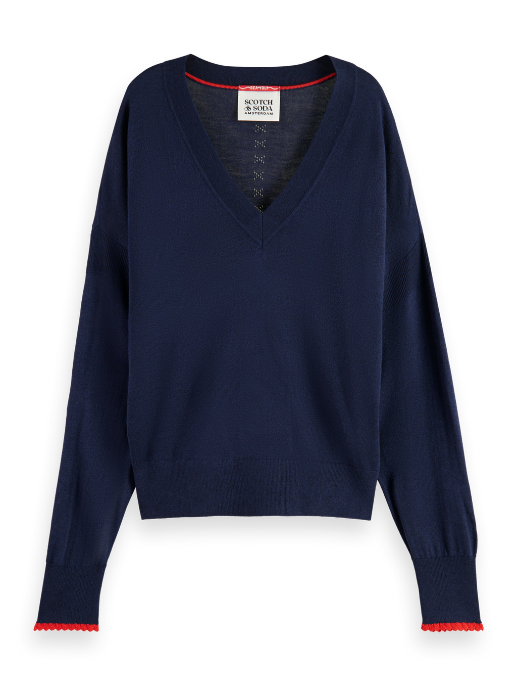 Pulls navy Scotch & Soda