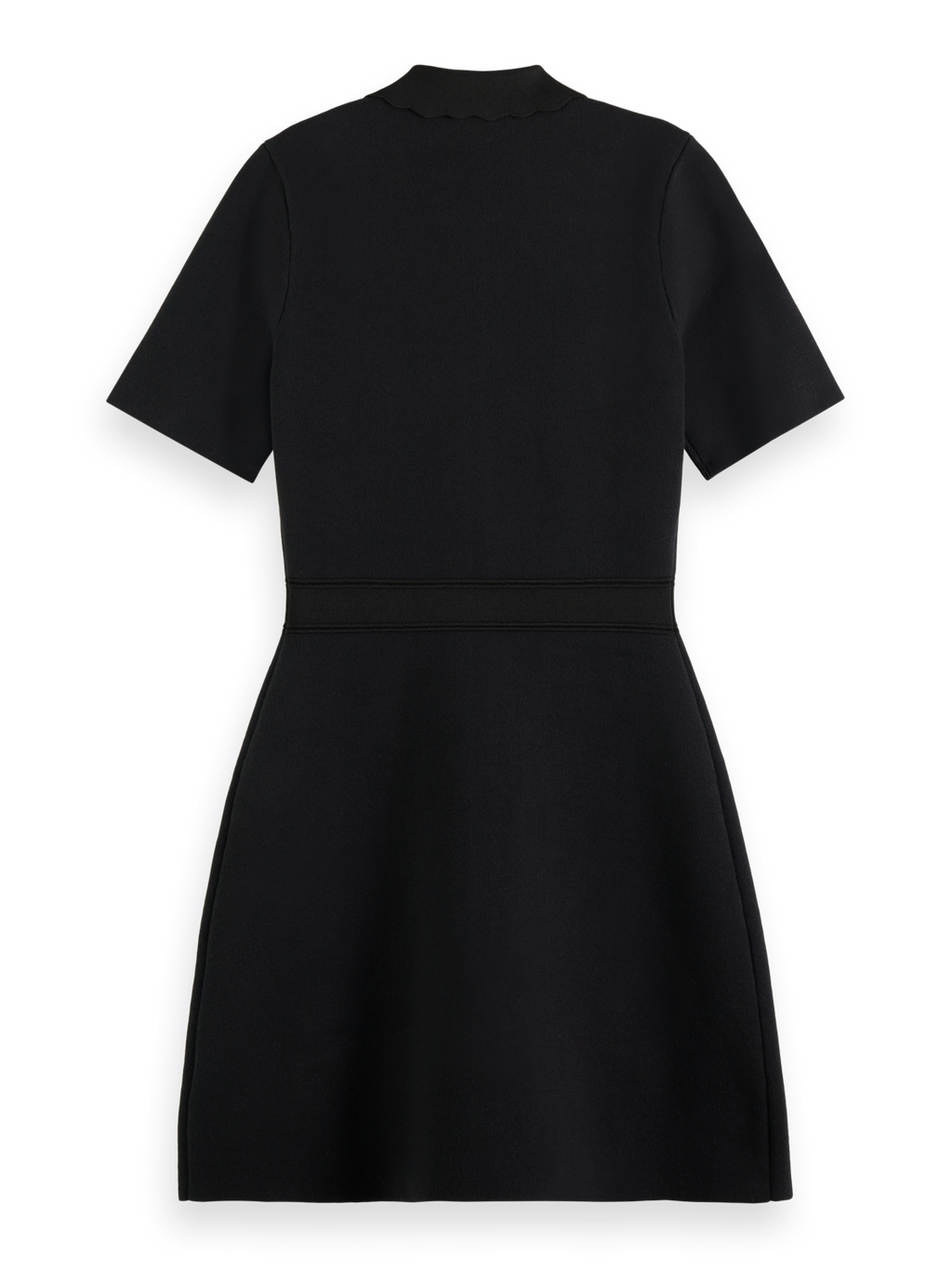 Jurken korte mouw zwart Scotch & Soda