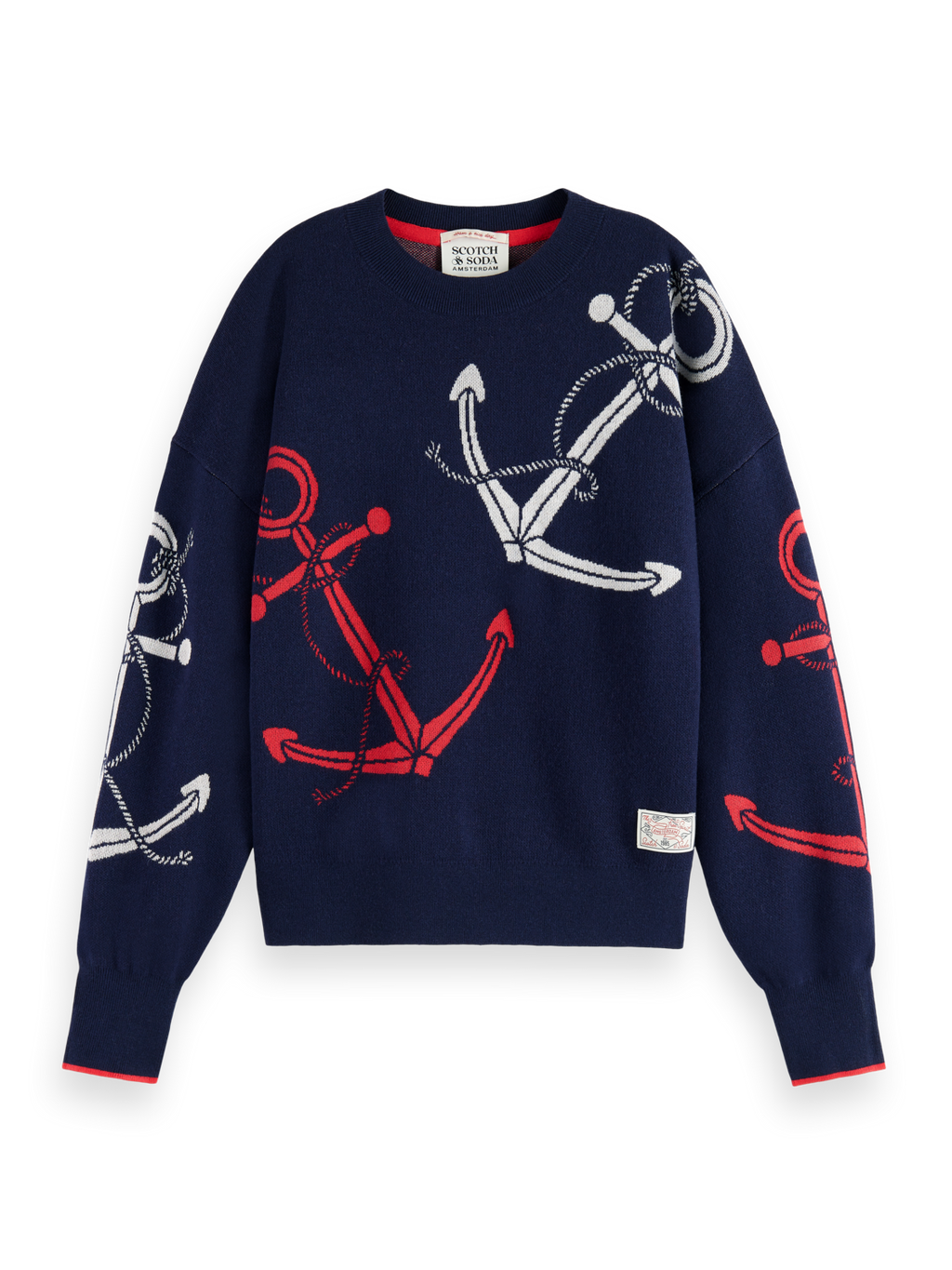 Pulls navy Scotch & Soda