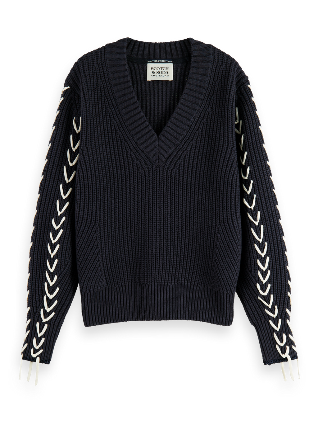 Pulls navy Scotch & Soda