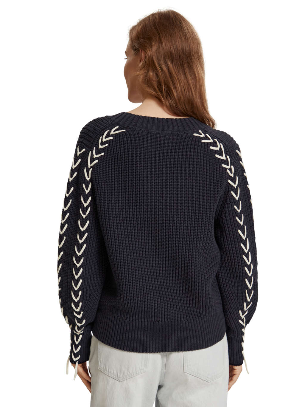 Pulls navy Scotch & Soda