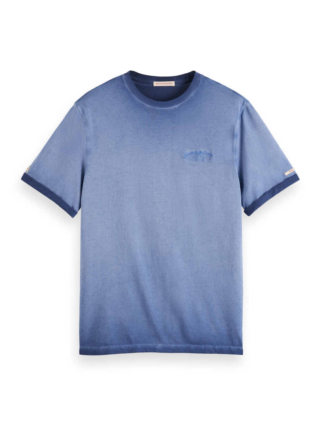 T-shirts korte mouw navy Scotch & Soda