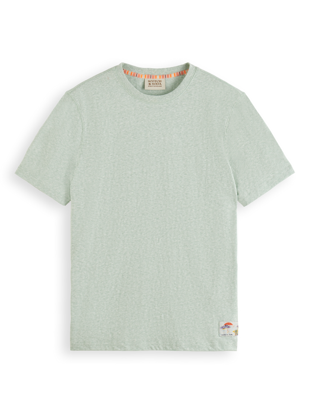 T-shirts korte mouw groen Scotch & Soda