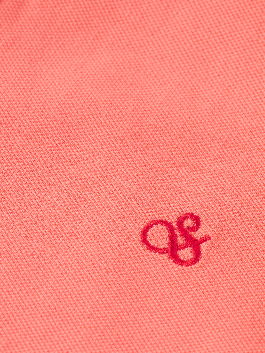 Polo's korte mouw roze Scotch & Soda