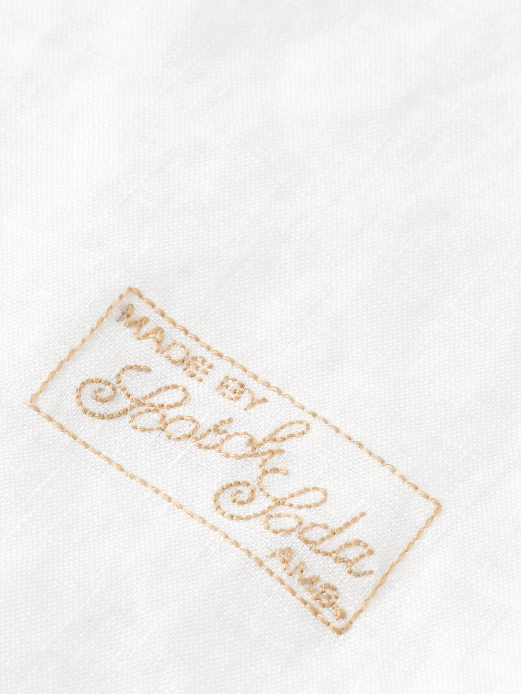 Hemden lange mouw wit Scotch & Soda