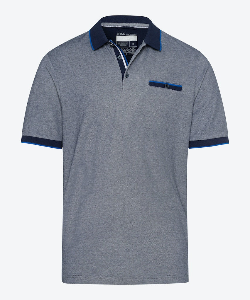 Polo's korte mouw blauw BRAX
