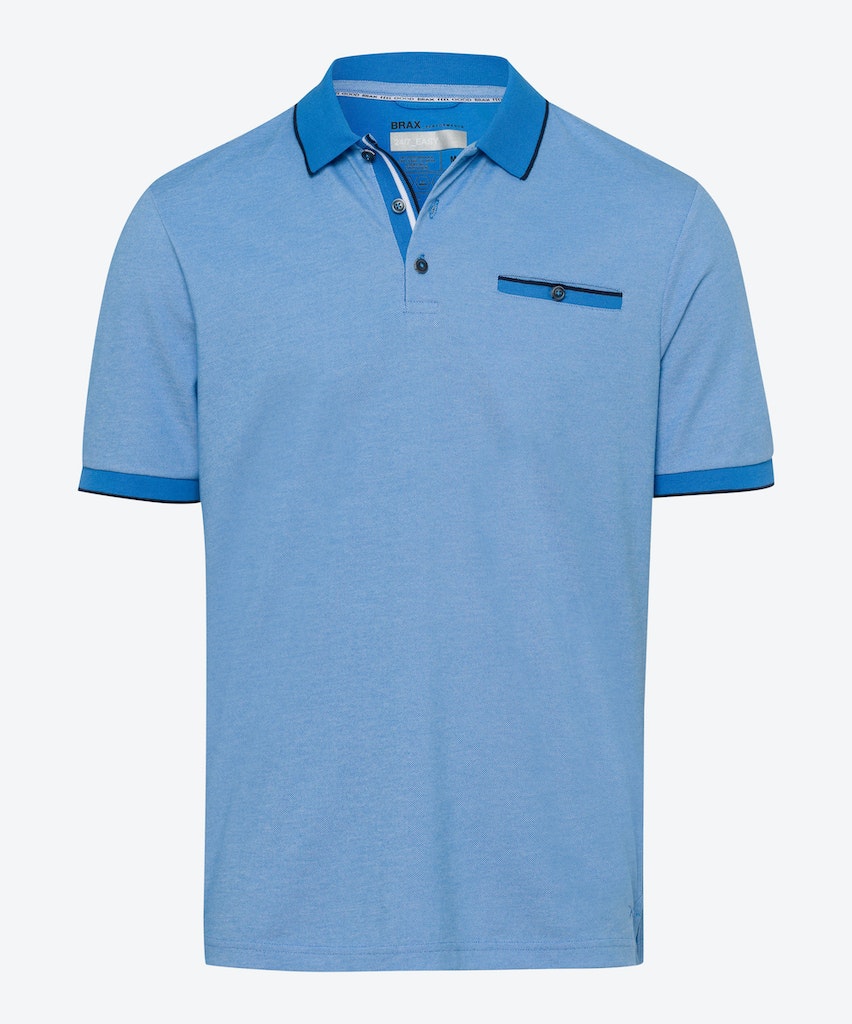 Polo's korte mouw blauw BRAX