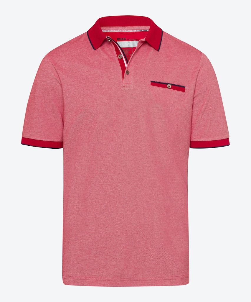 Polo's korte mouw rood BRAX