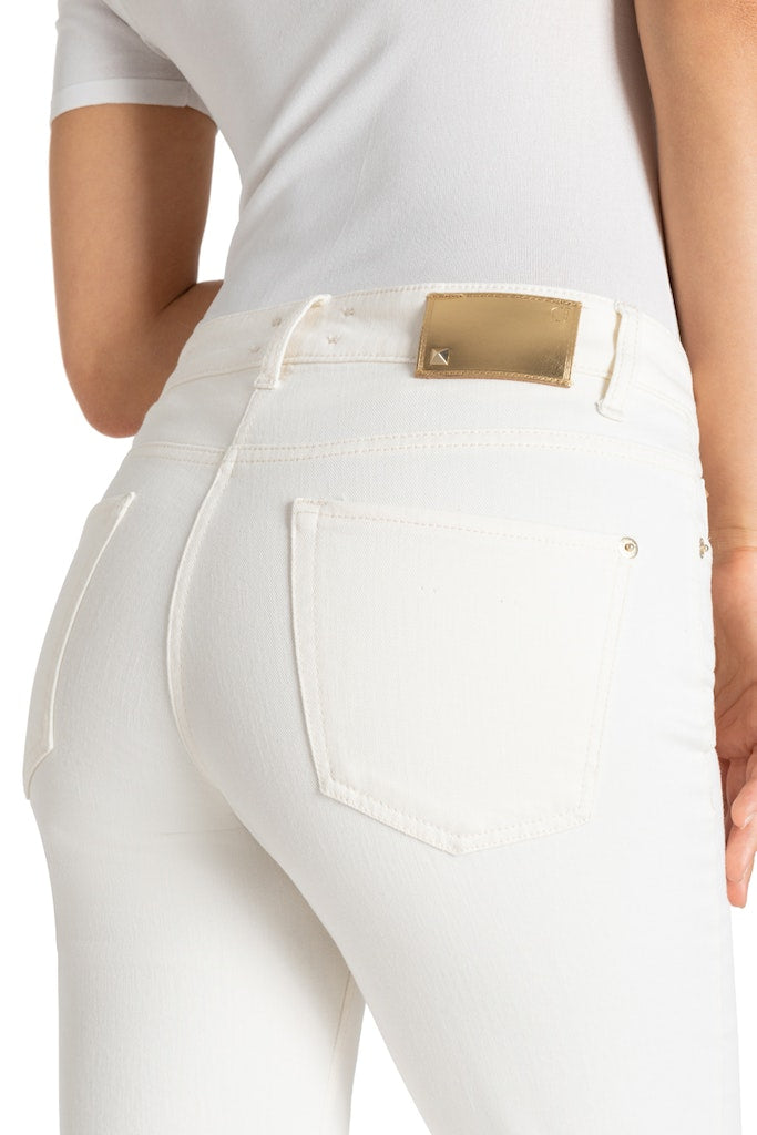 Jeans beige Cambio