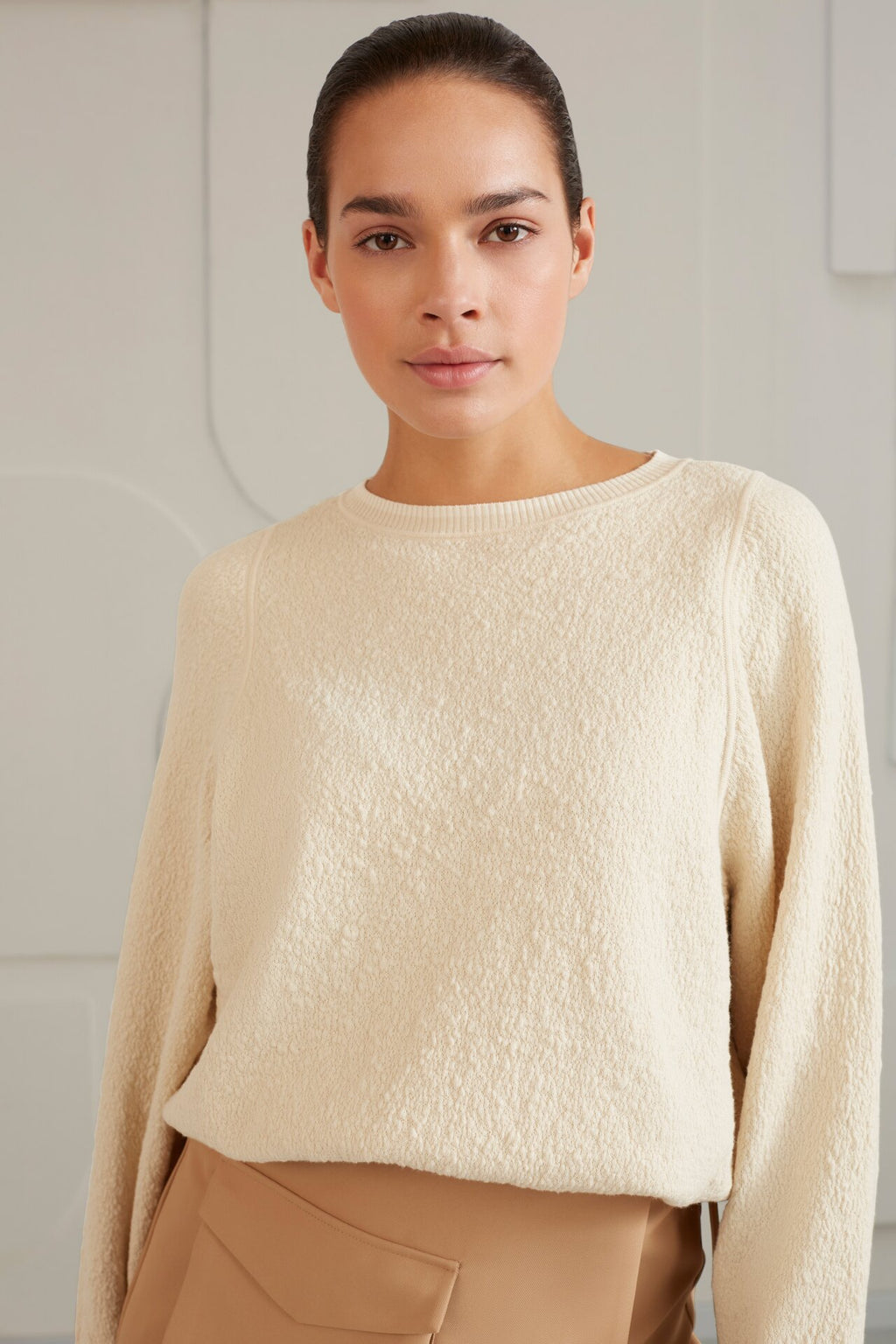 Pulls beige YAYA
