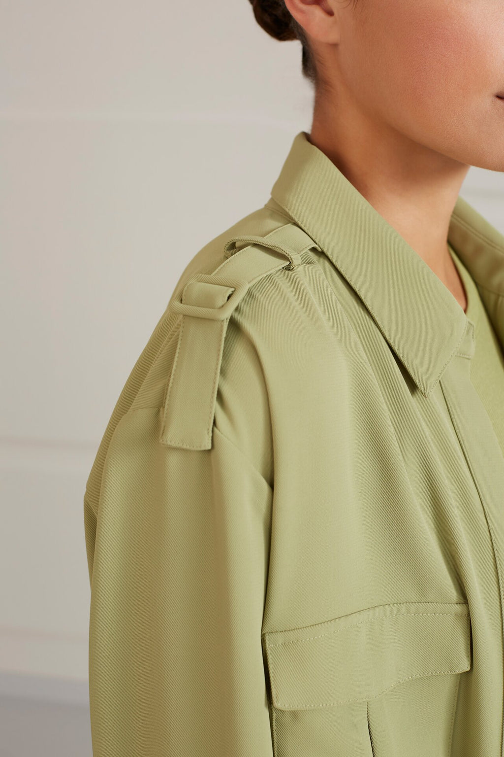 Blouses lange mouw groen YAYA