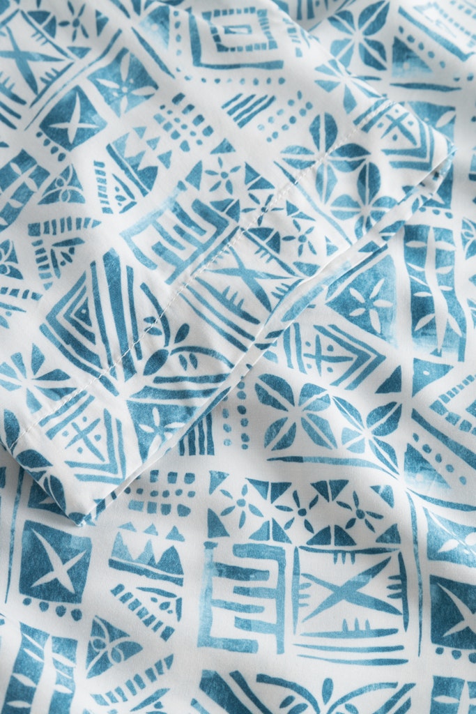 Hemden korte mouw blauw Strellson