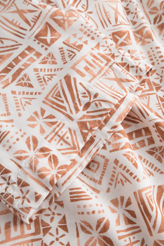 Hemden korte mouw oranje Strellson