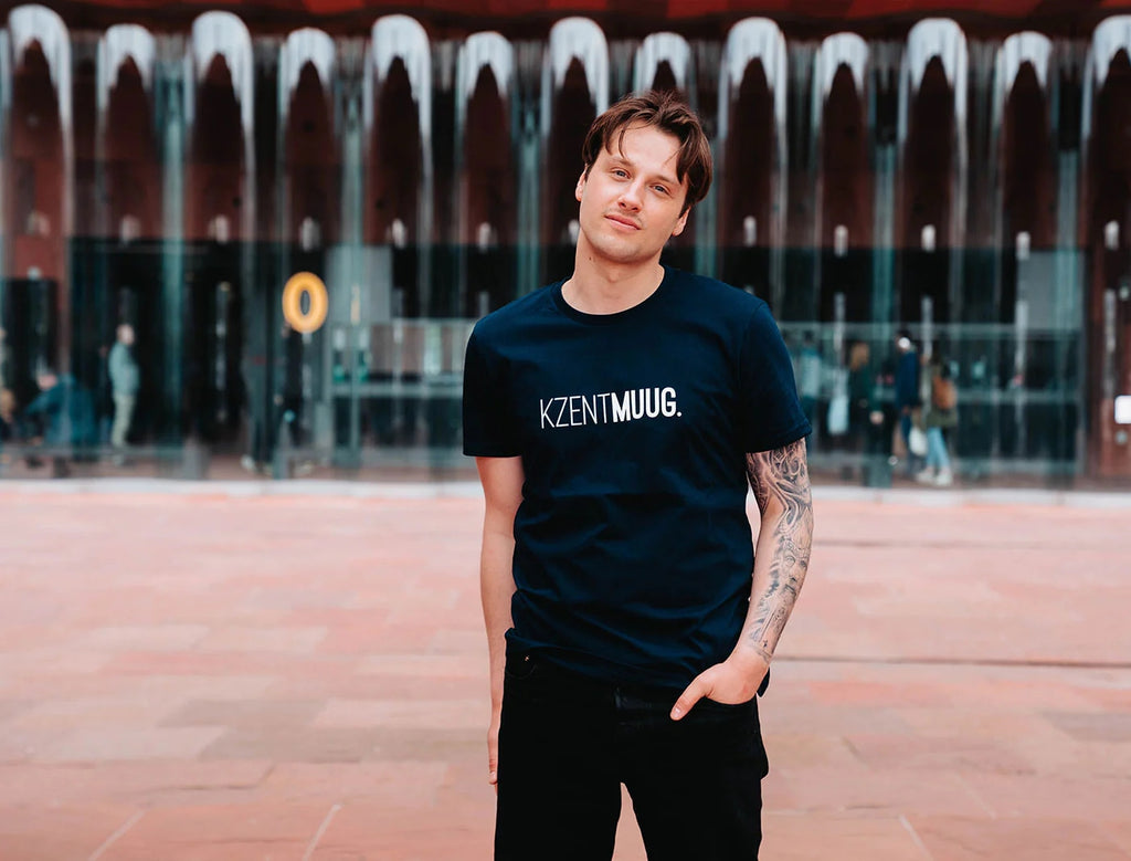 T-shirts korte mouw blauw KLEIR.