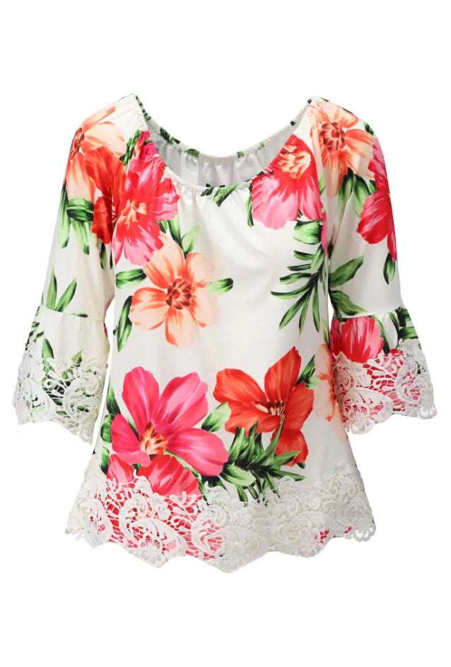 Blouses lange mouw multicolor K[DESIGN]