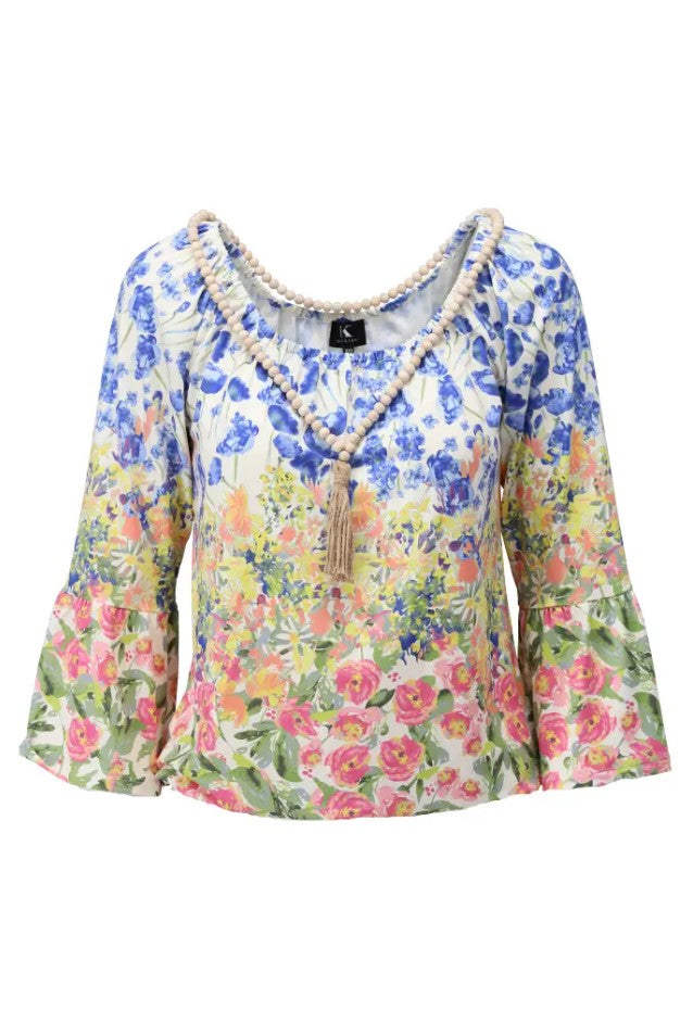 Blouses lange mouw multicolor K[DESIGN]