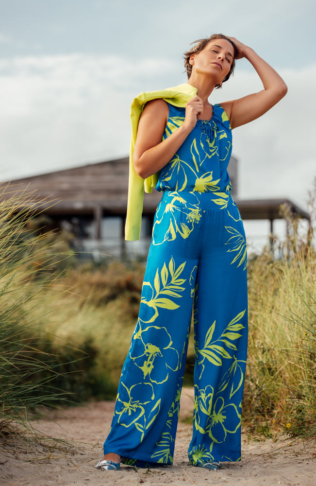 Tops blauw Accent