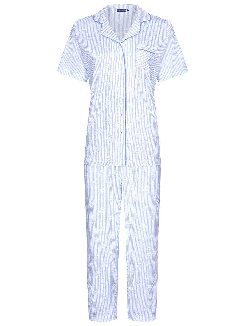 Pyjama's blauw Pastunette