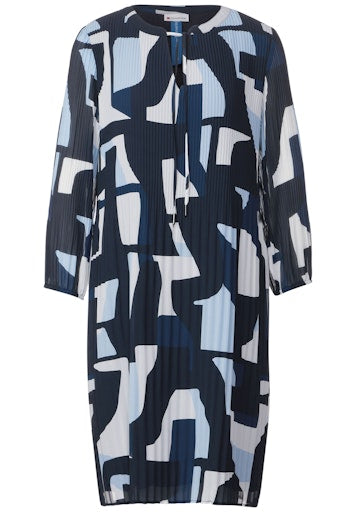 Jurken lange mouw blauw Street One