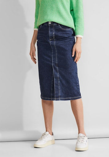 Rokken blauw Street One