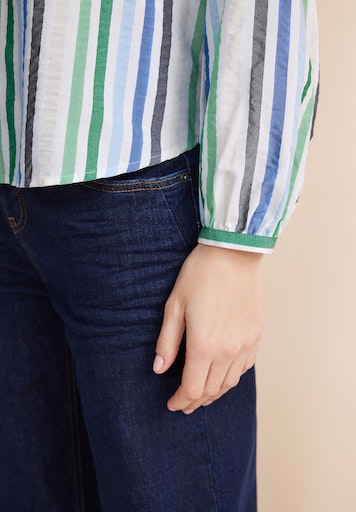 Blouses lange mouw groen Street One