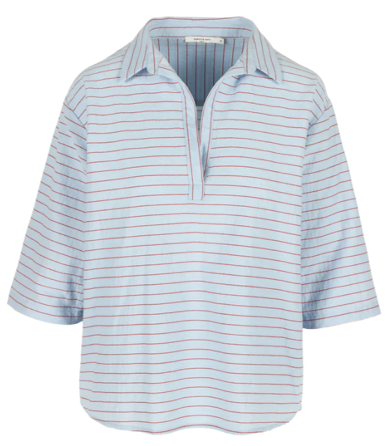 Blouses lange mouw blauw Hampton Bays