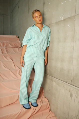 Blouses lange mouw groen Hampton Bays