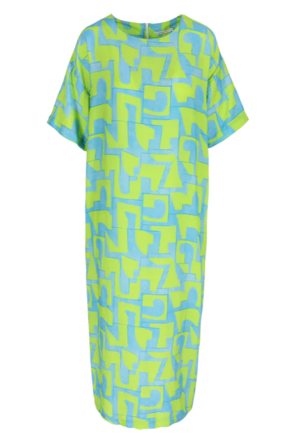 Jurken korte mouw blauw Hampton Bays