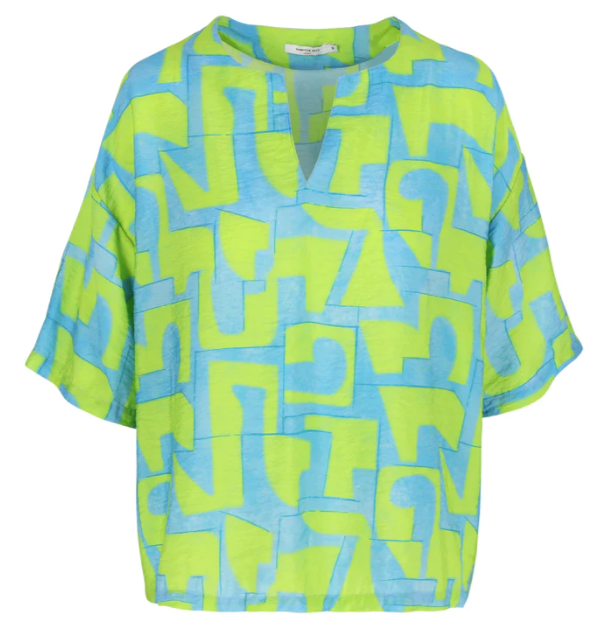 Blouses lange mouw blauw Hampton Bays