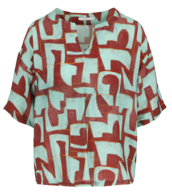 Blouses korte mouw multicolor Hampton Bays